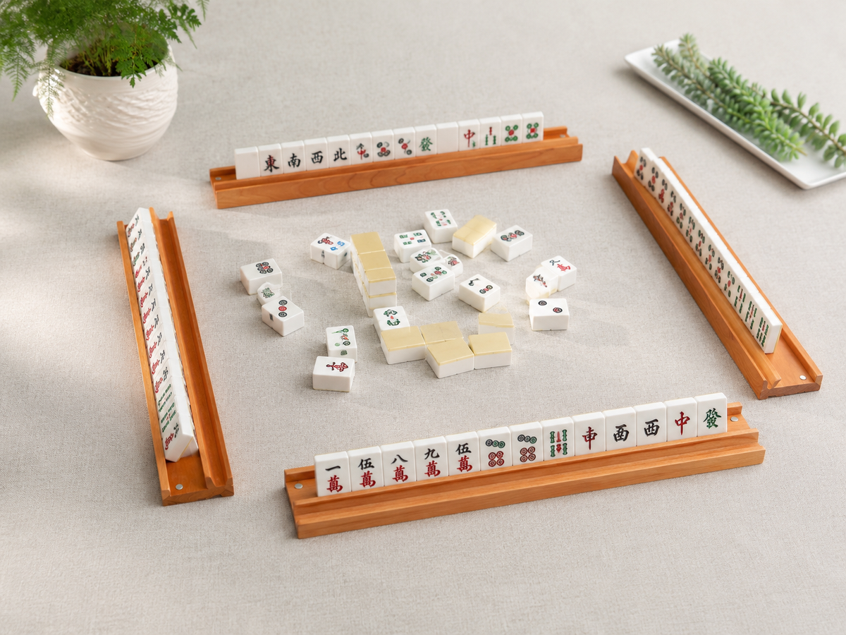 Mahjong Rack set